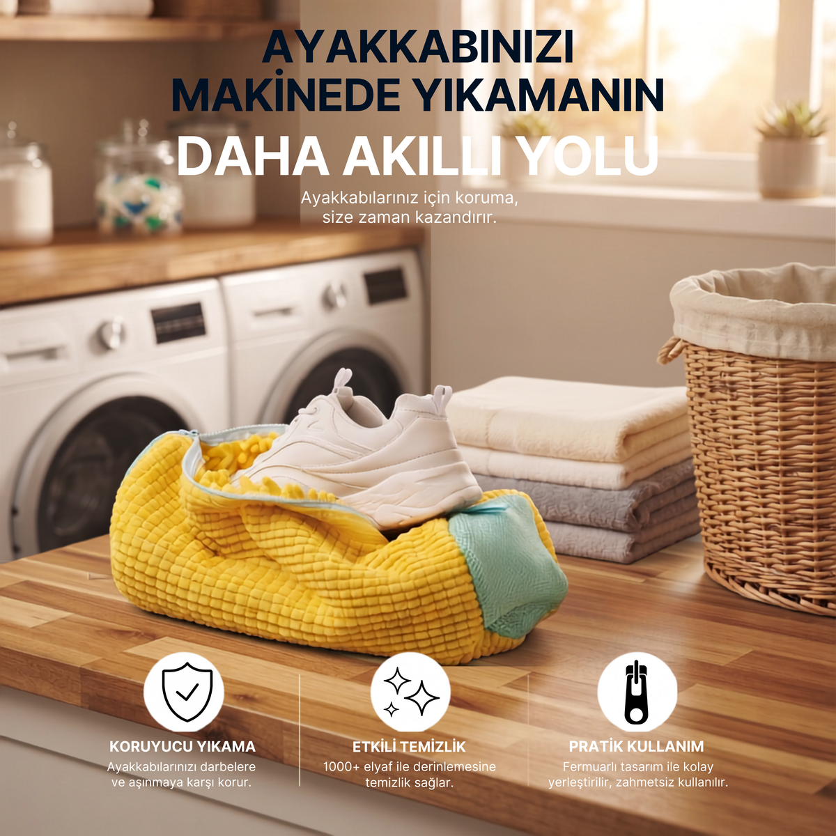 Streva™ Ayakkabı Temizleme Torbası