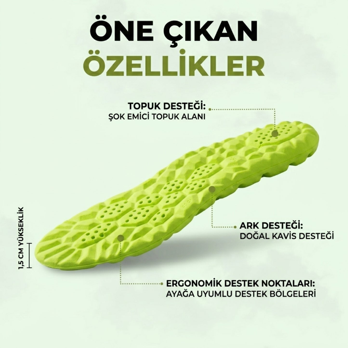 Streva™ Ergonomik Tabanlık