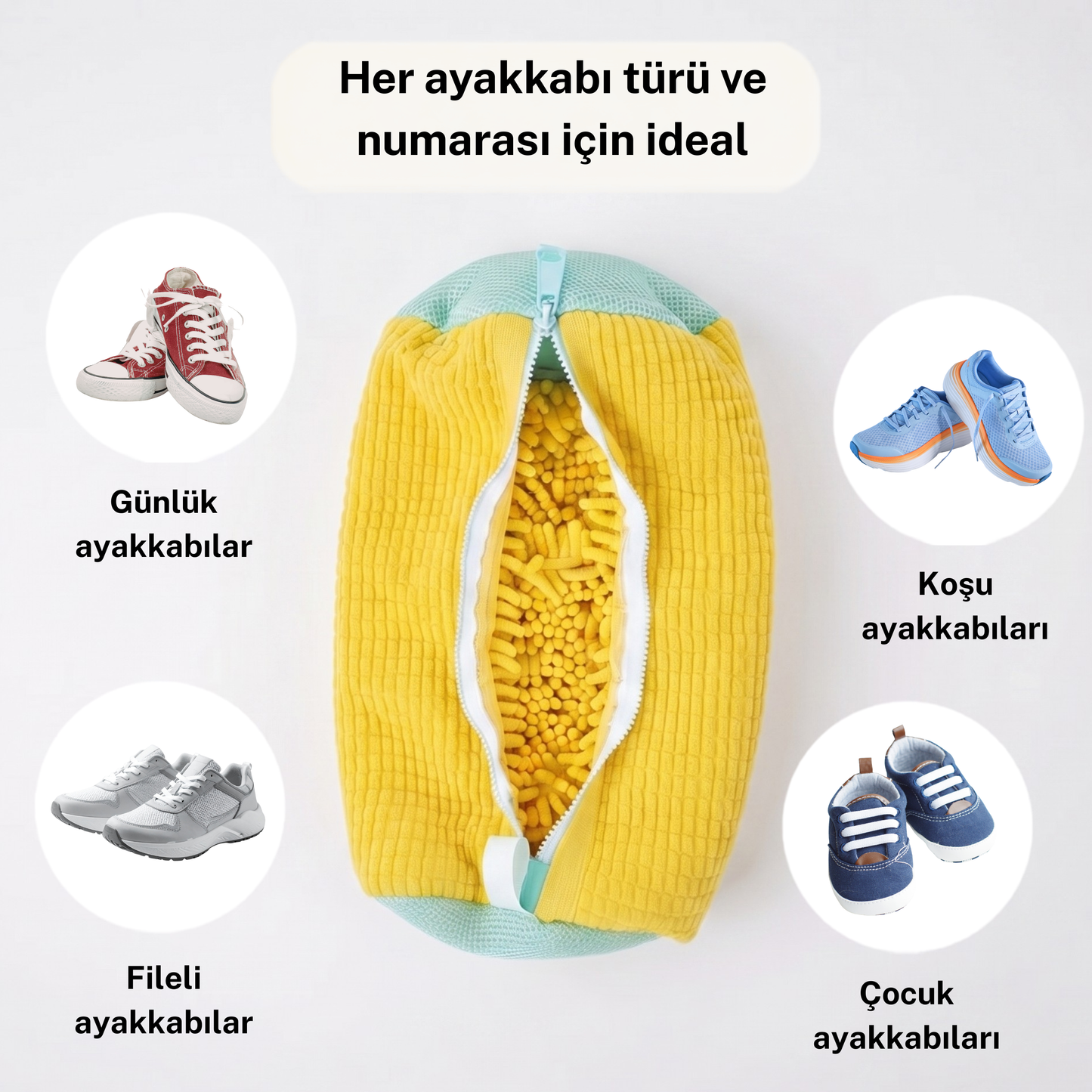 Streva™ Ayakkabı Temizleme Torbası