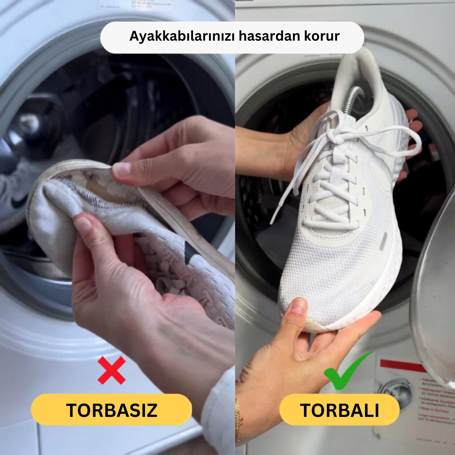 Streva™ Ayakkabı Temizleme Torbası