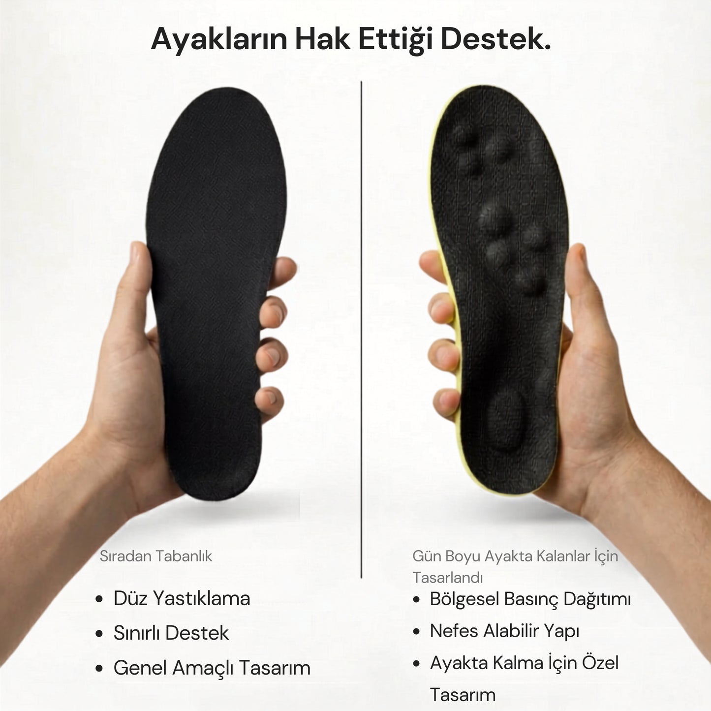 Streva™ Ergonomik Tabanlık