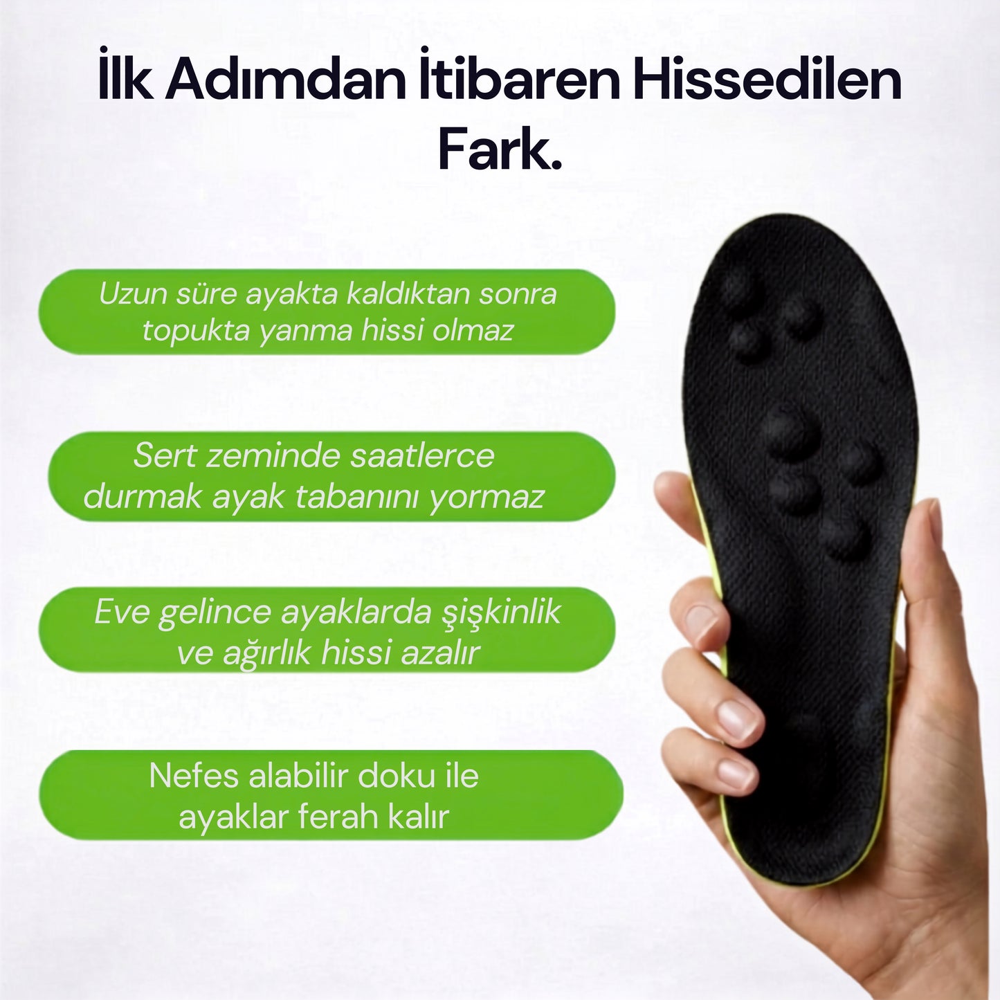 Streva™ Ergonomik Tabanlık